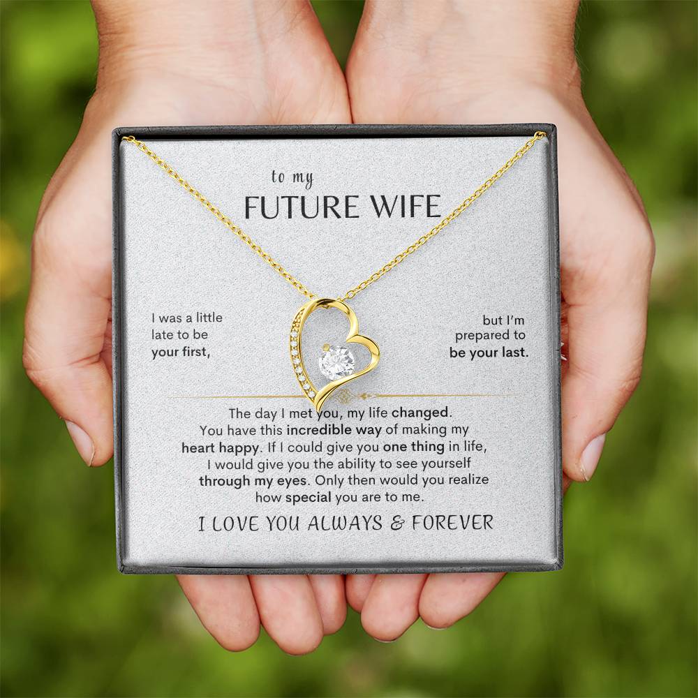 To MY Future Wife - Heart Necklace