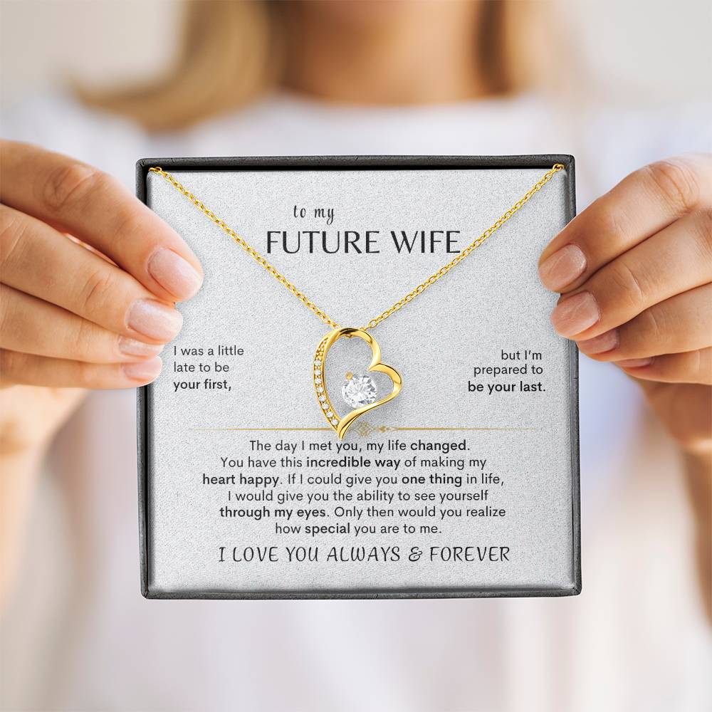 To MY Future Wife - Heart Necklace
