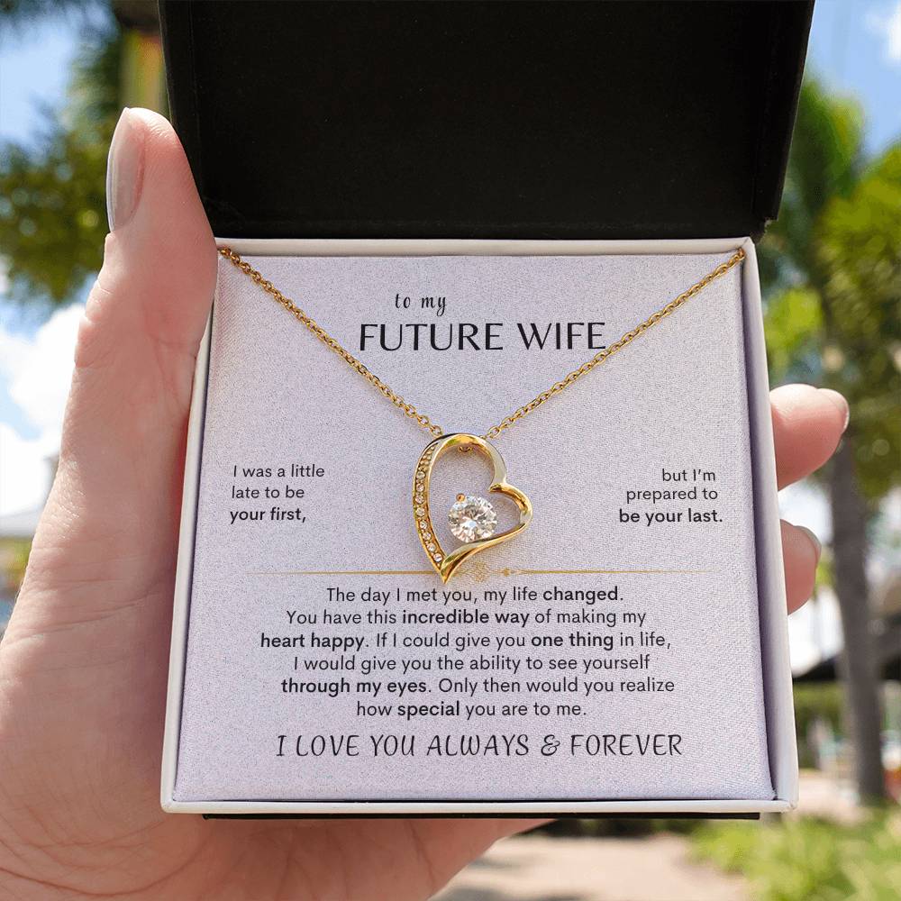 To MY Future Wife - Heart Necklace