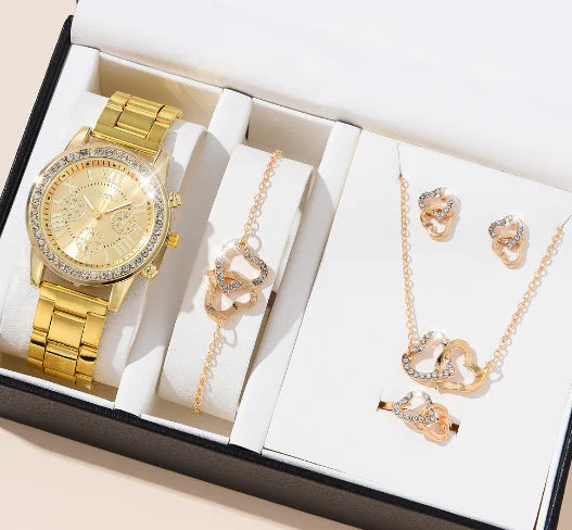Rose Gold Luxury Watch Set - Design Studios Direct