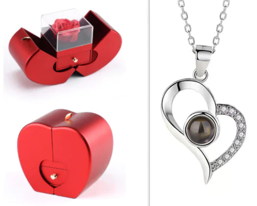 Adora Aura Eternal Rose Jewelry Box - Design Studios Direct