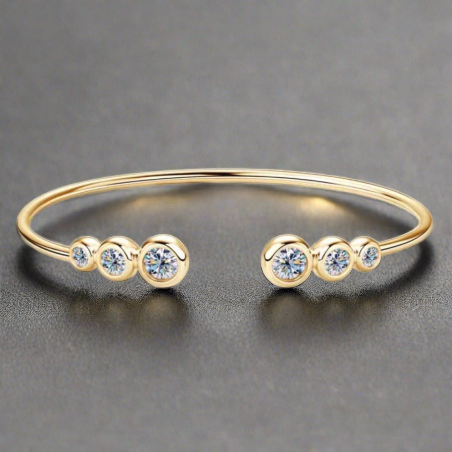 1.8 Carat Diamond Moissanite Bracelet - Design Studios Direct