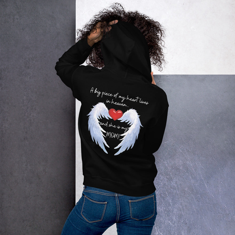 Heavenly Heart Mom Hoodie | Design Studios Direct