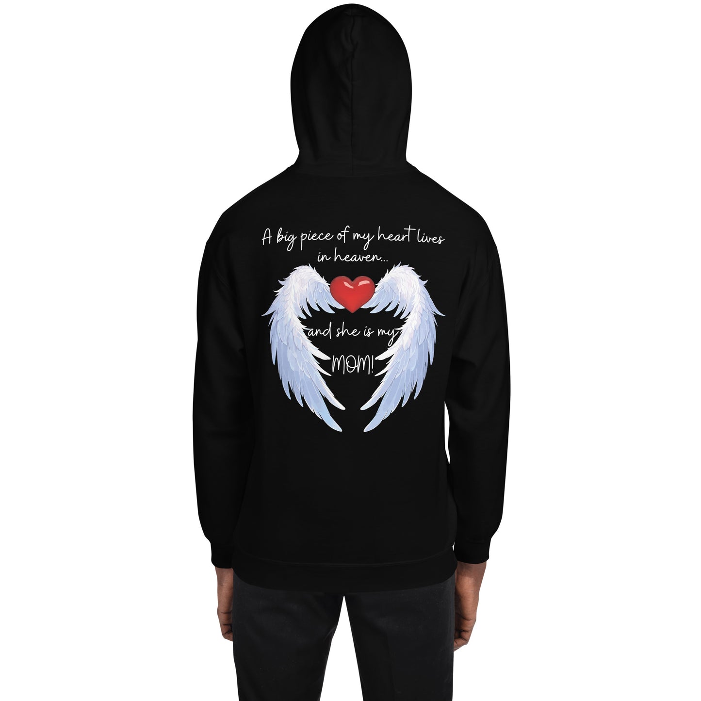 Heavenly Heart Mom Hoodie | Design Studios Direct