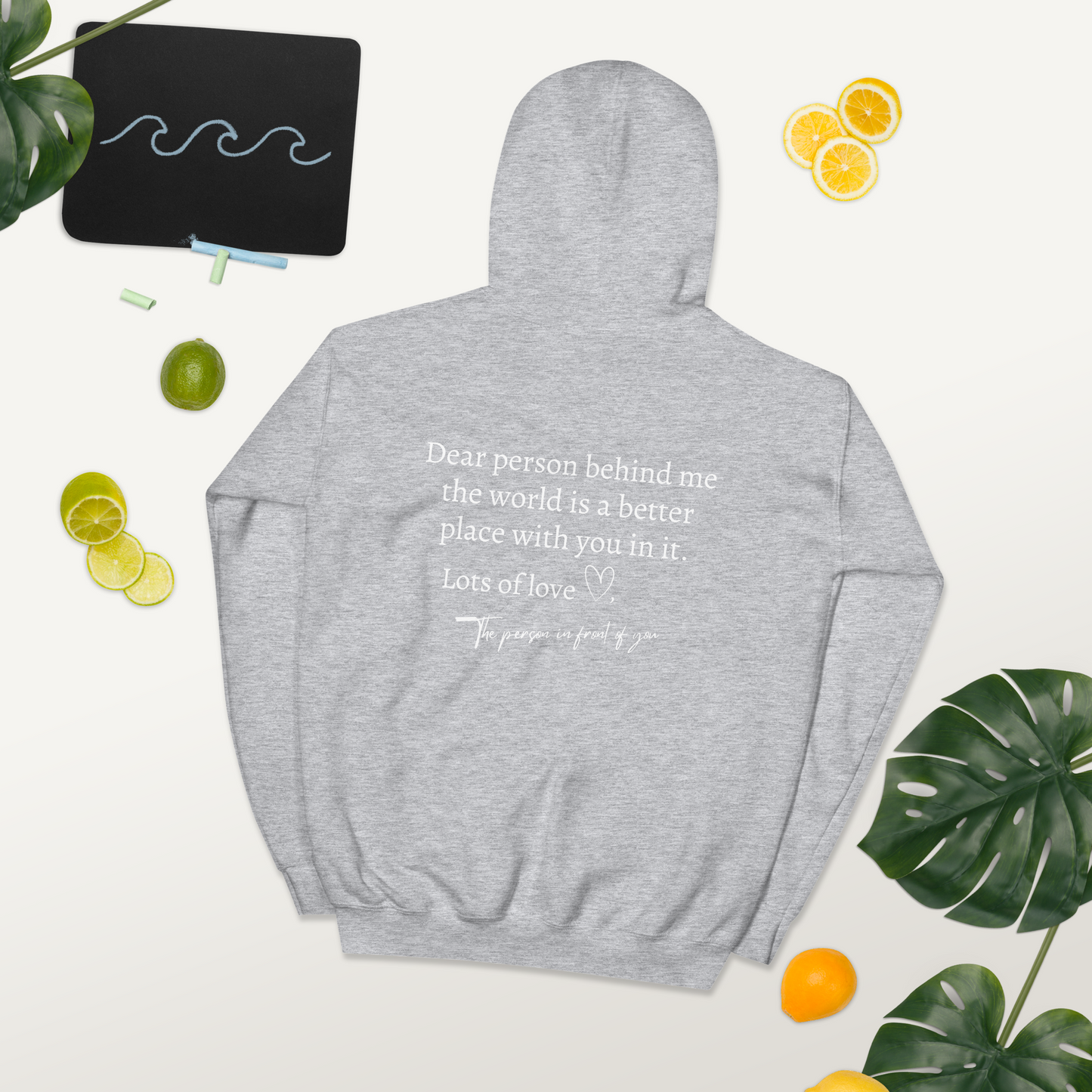 "Dear Person Behind Me" Unisex Hoodie - Design Studios Direct