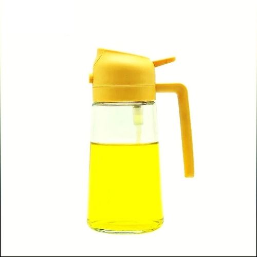 2 in 1 16 oz Glass Oil Dispenser and Spray Bottle - Design Studios Direct