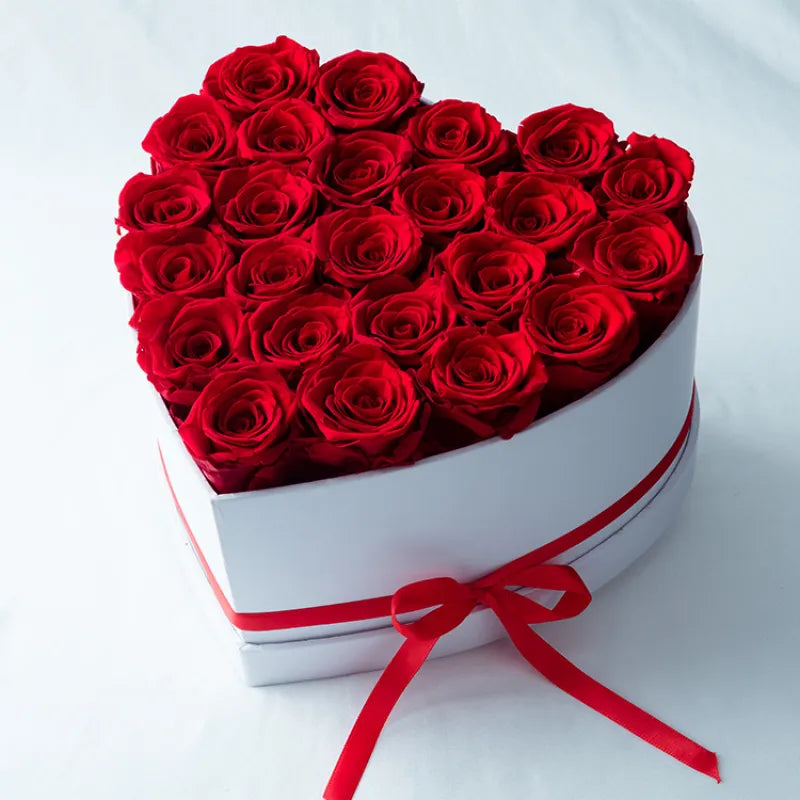 Heart-Shaped Flower Pot with Flowers - Design Studios Direct