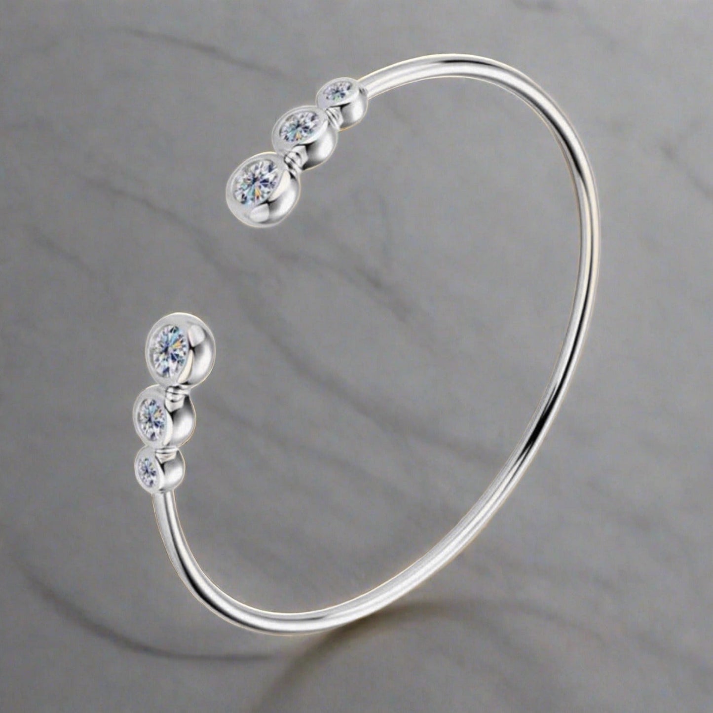 1.8 Carat Diamond Moissanite Bracelet - Design Studios Direct