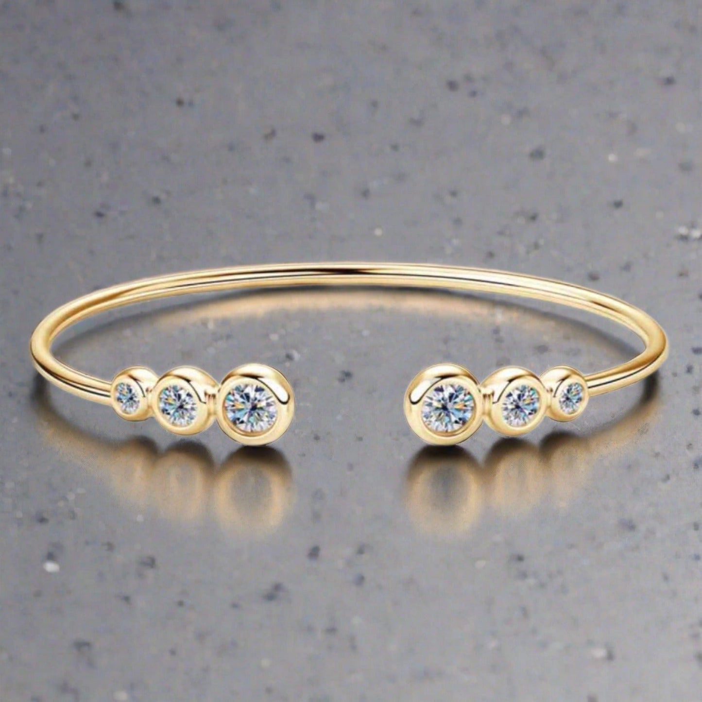 1.8 Carat Diamond Moissanite Bracelet - Design Studios Direct