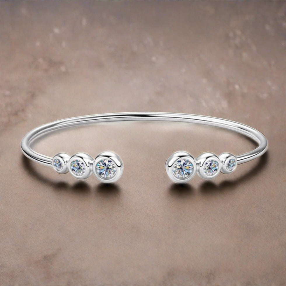 1.8 Carat Diamond Moissanite Bracelet - Design Studios Direct