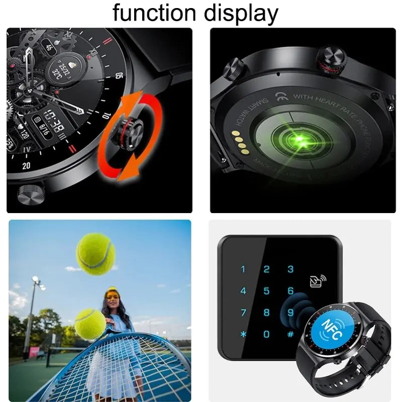 Bluetooth Call Smart Watch with Custom Dial