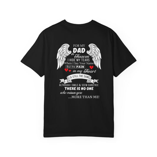 Personalized In Loving Memory T-Shirt for DAD