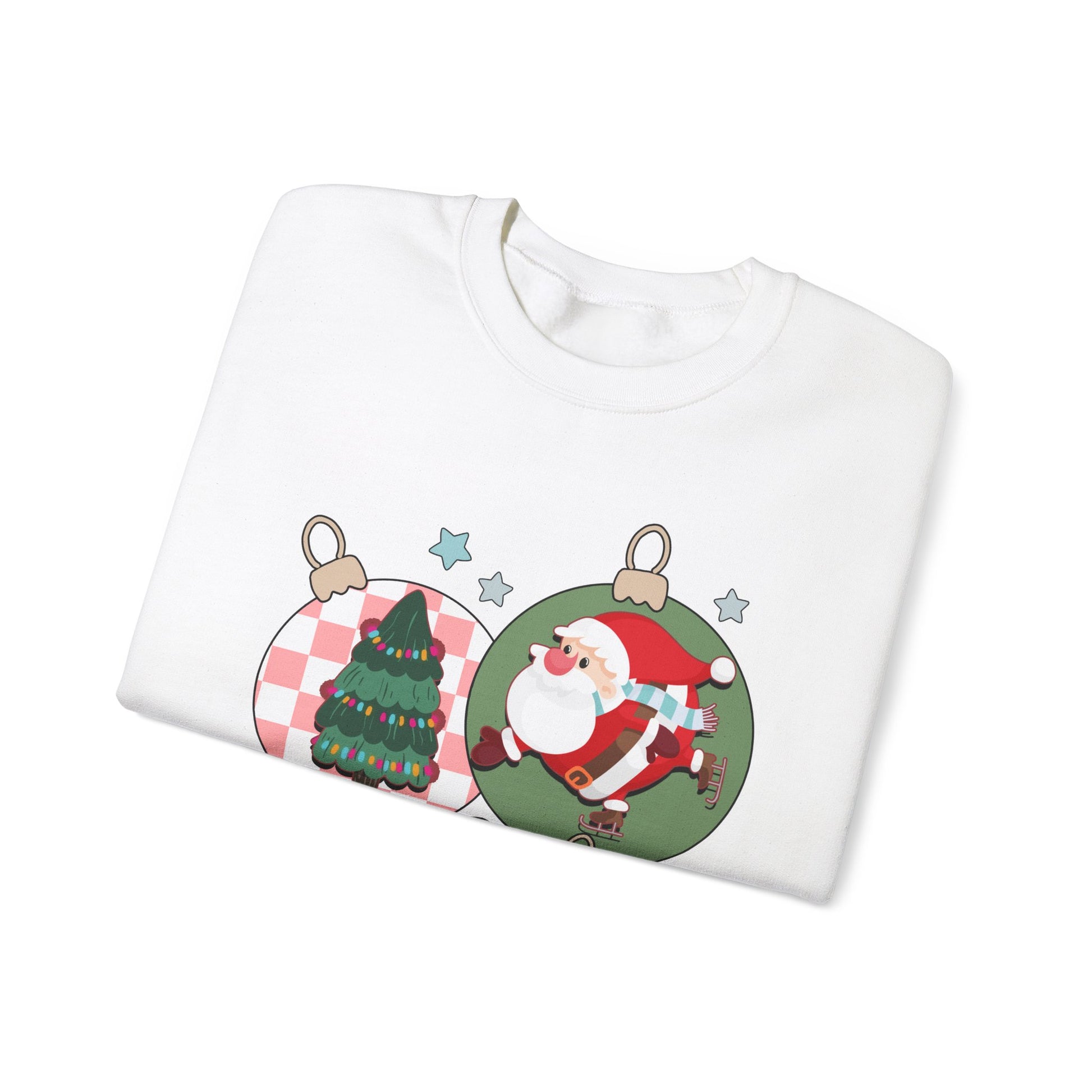 Christmas Ornaments Crewneck Sweatshirt - Design Studios Direct