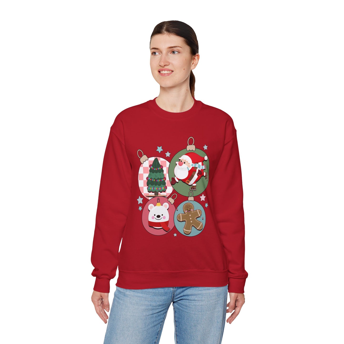 Christmas Ornaments Crewneck Sweatshirt