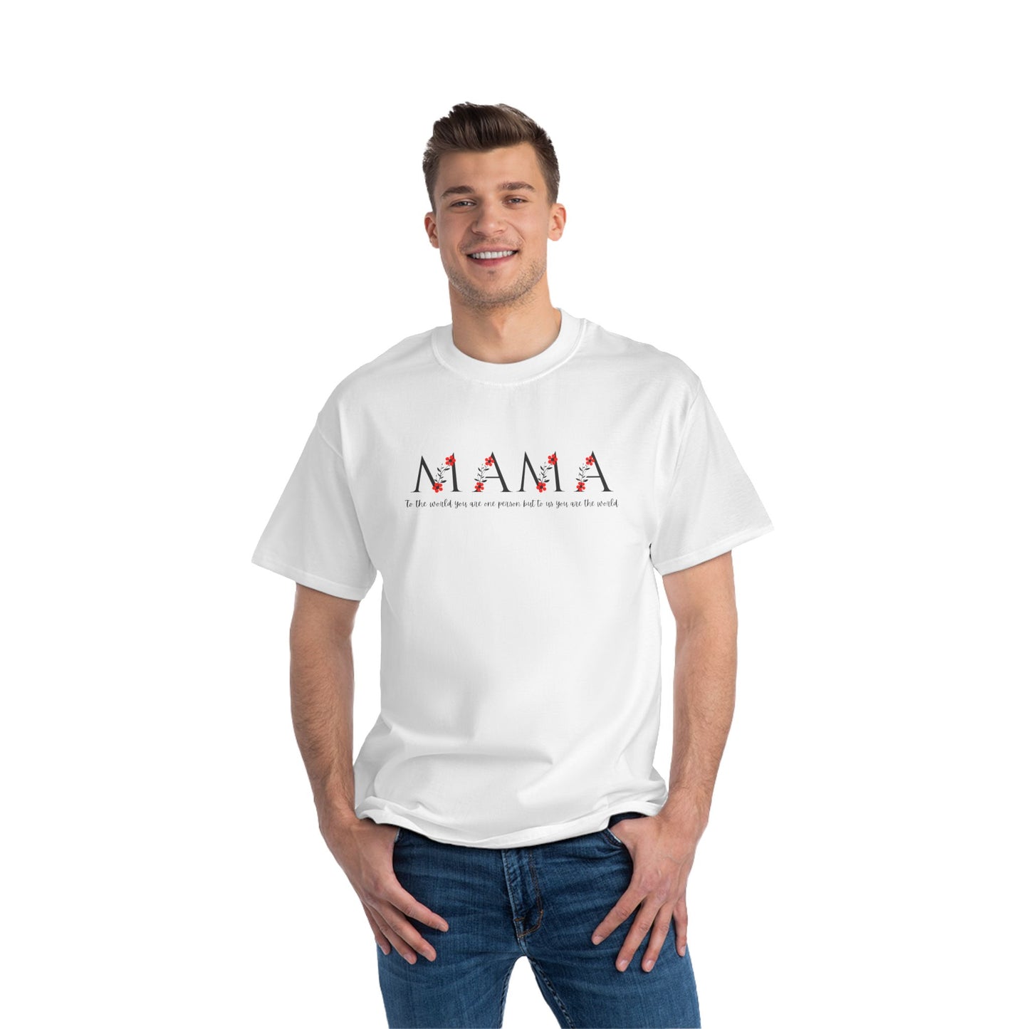 Floral 'Mama' T-Shirt - You Are The World Women's Tee