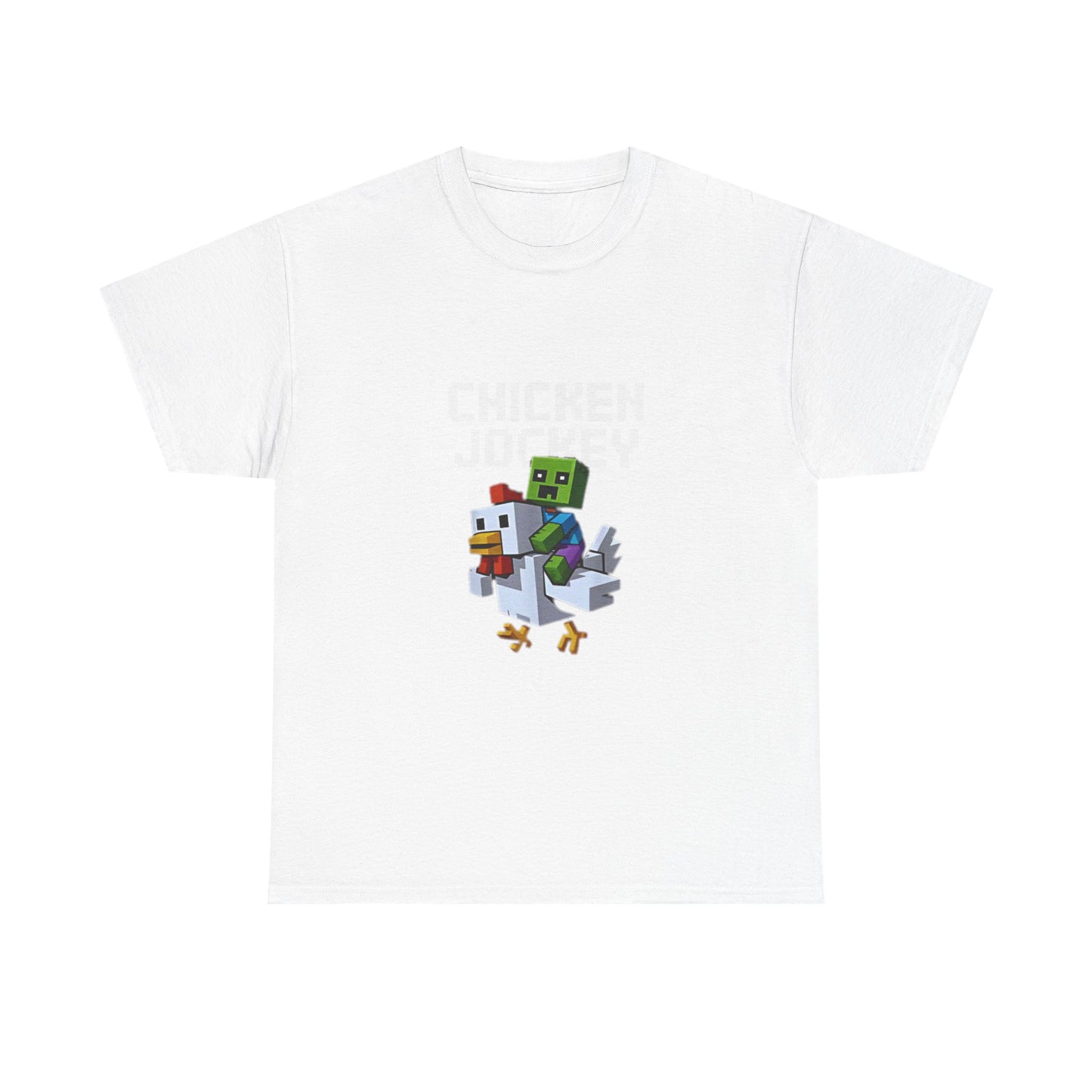 Funny Gamer Tee, Chicken Jockey T-Shirt, Video Game Shirt, Gift for Gamers, Cotton Tee