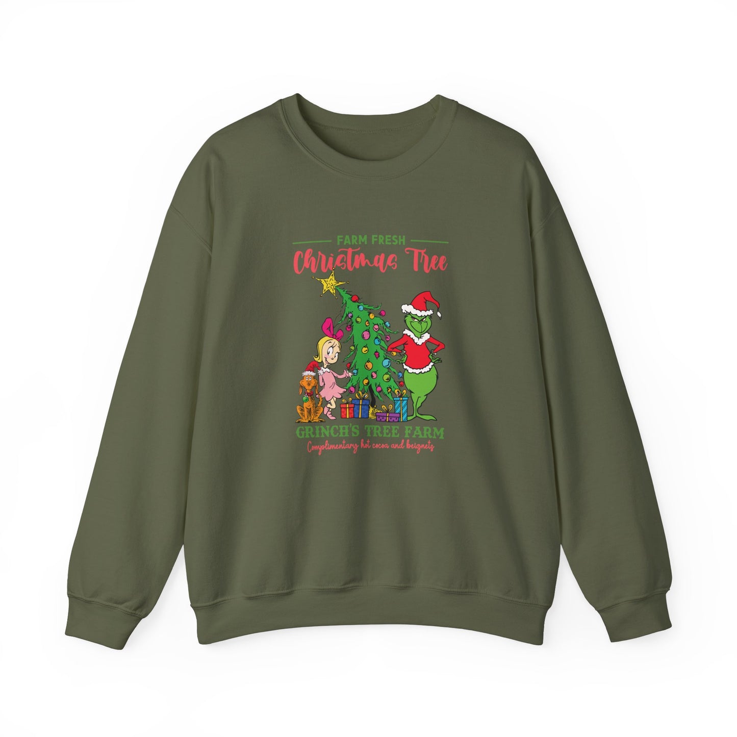 Grinch Tree Farm Sweatshirt - Design Studios Direct