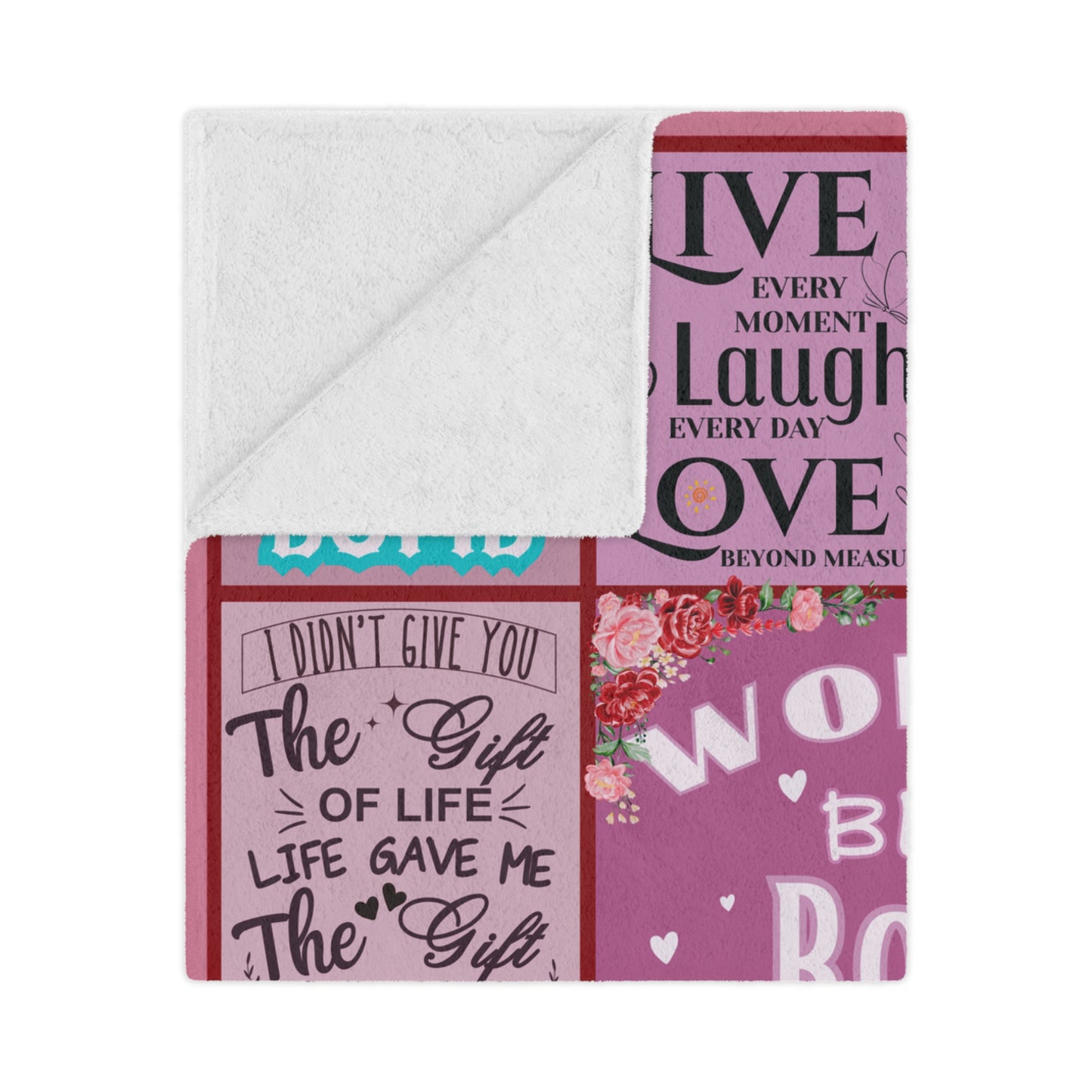 Luxury Bonus Daughter Blanket – Inspirational Gift