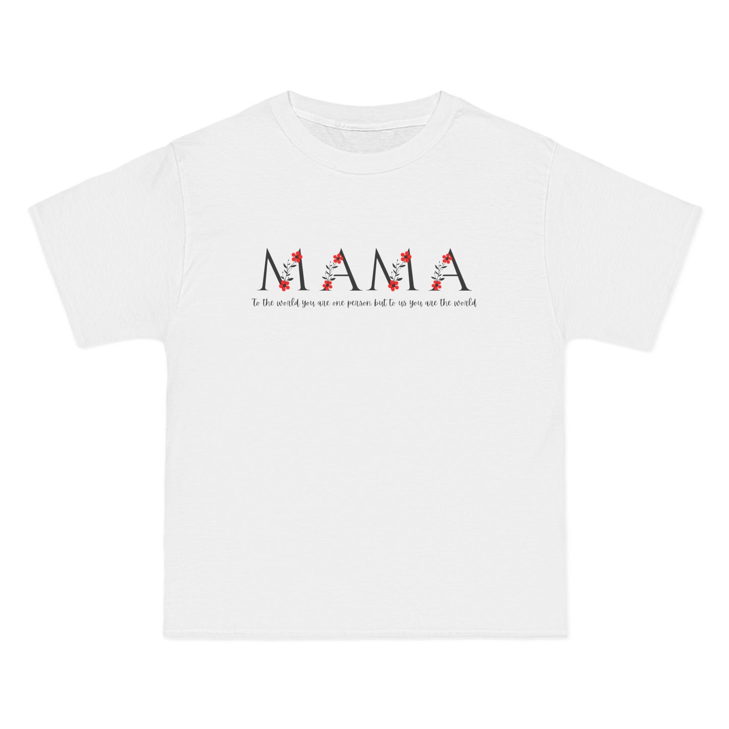 Floral 'Mama' T-Shirt - You Are The World Women's Tee