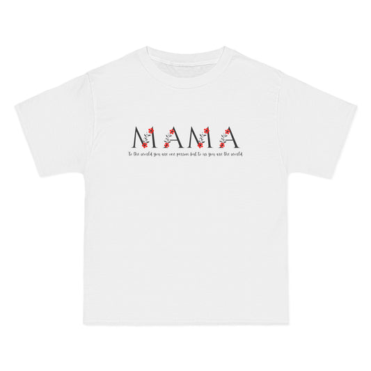 Floral 'Mama' T-Shirt - You Are The World Women's Tee
