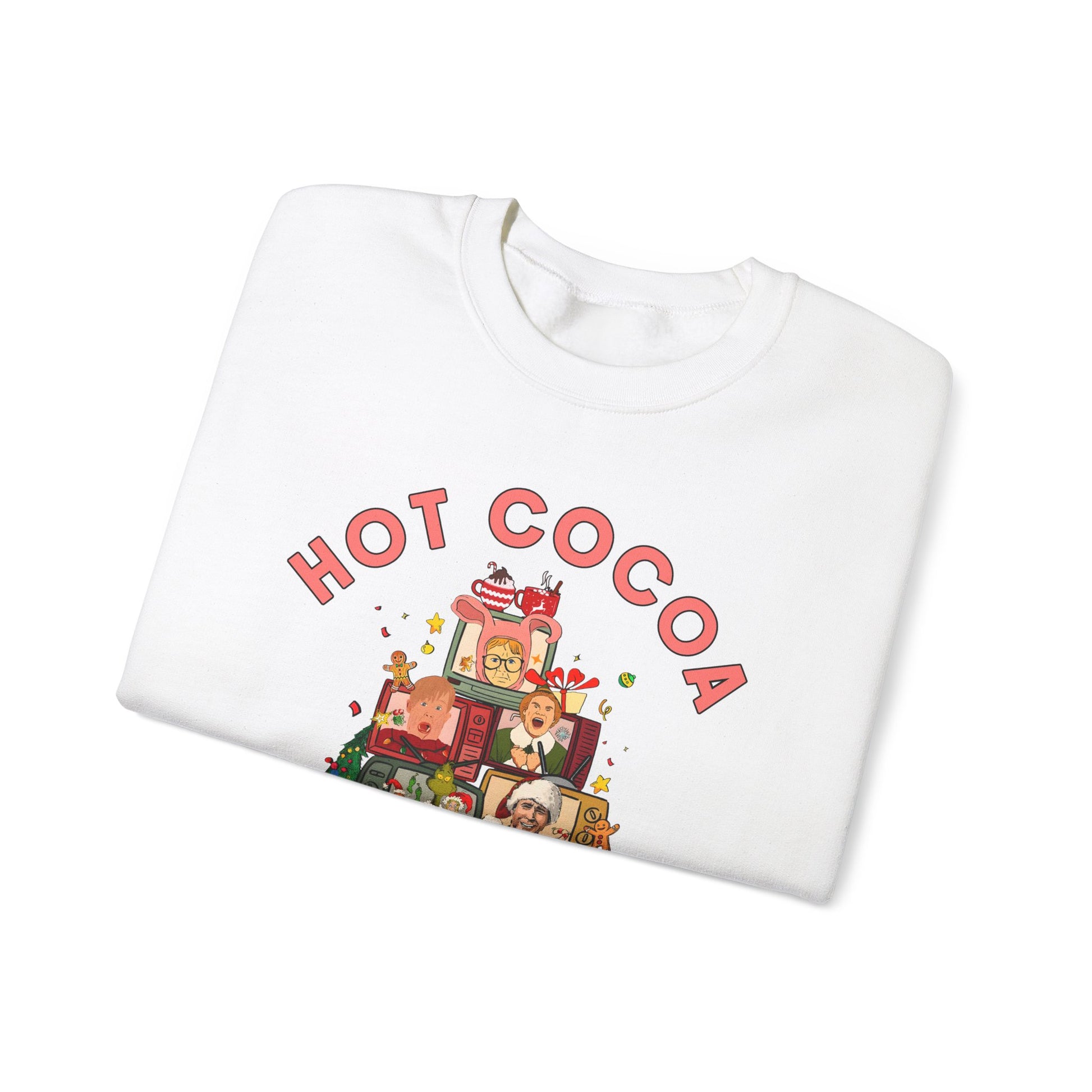 Hot CoCo and Christmas Movies Sweatshirt - Design Studios Direct