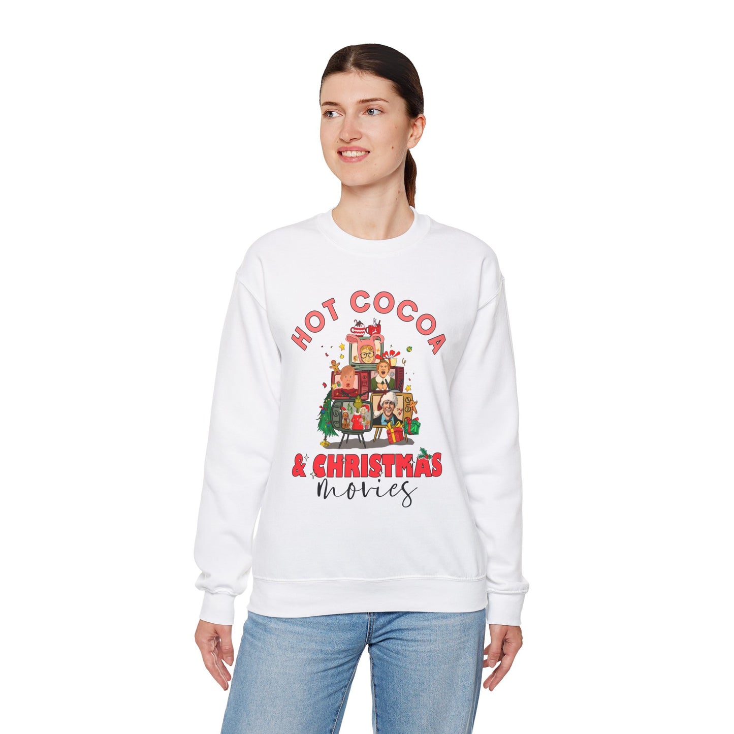 Hot CoCo and Christmas Movies Sweatshirt - Design Studios Direct