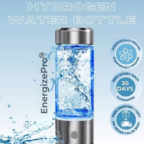 EnergizePro Hydrogen Infused Water Bottle - Design Studios Direct