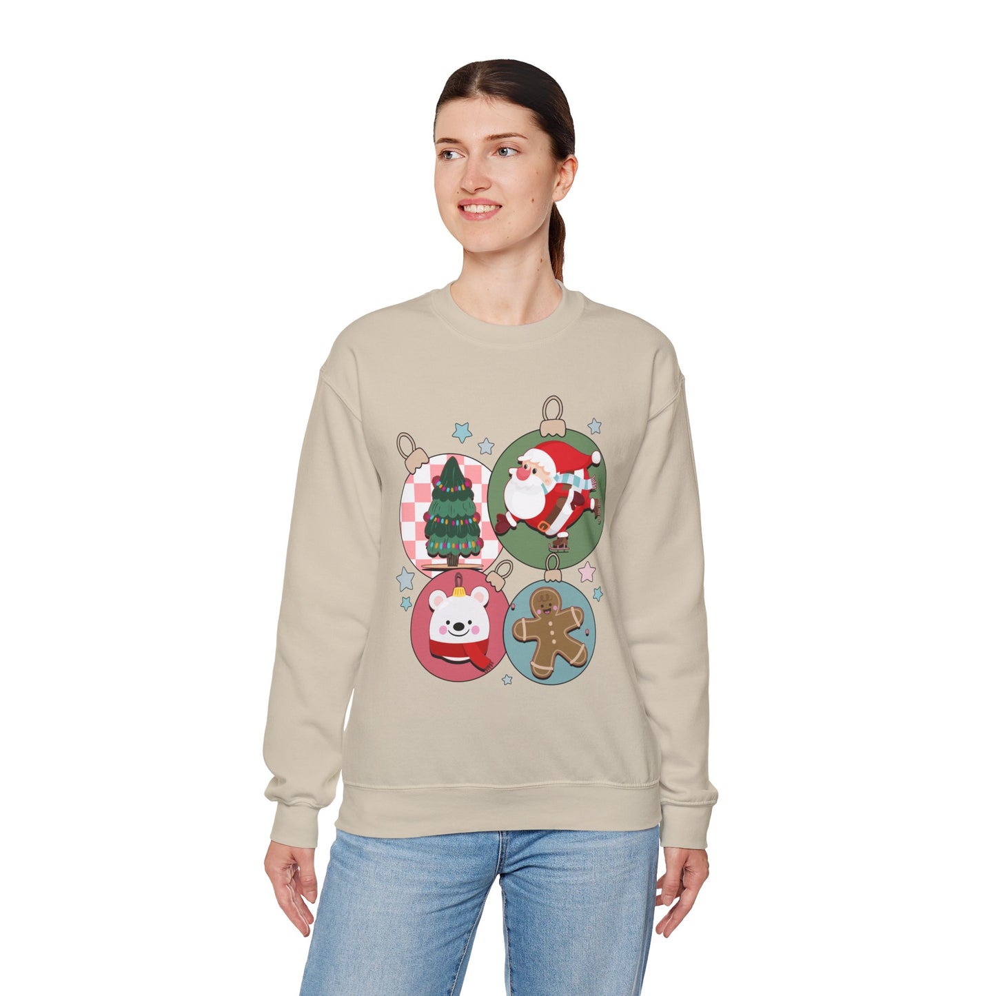 Christmas Ornaments Crewneck Sweatshirt