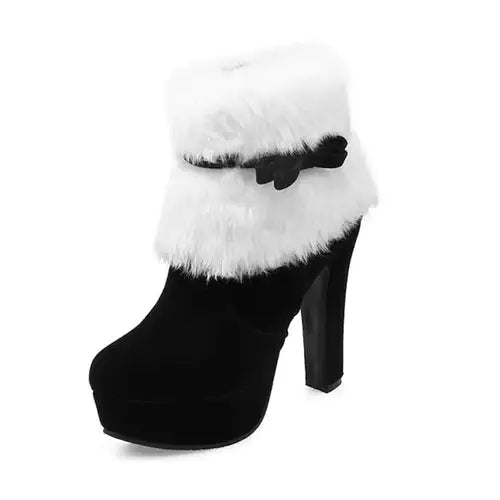 Christmas High Heels Boots - Design Studios Direct