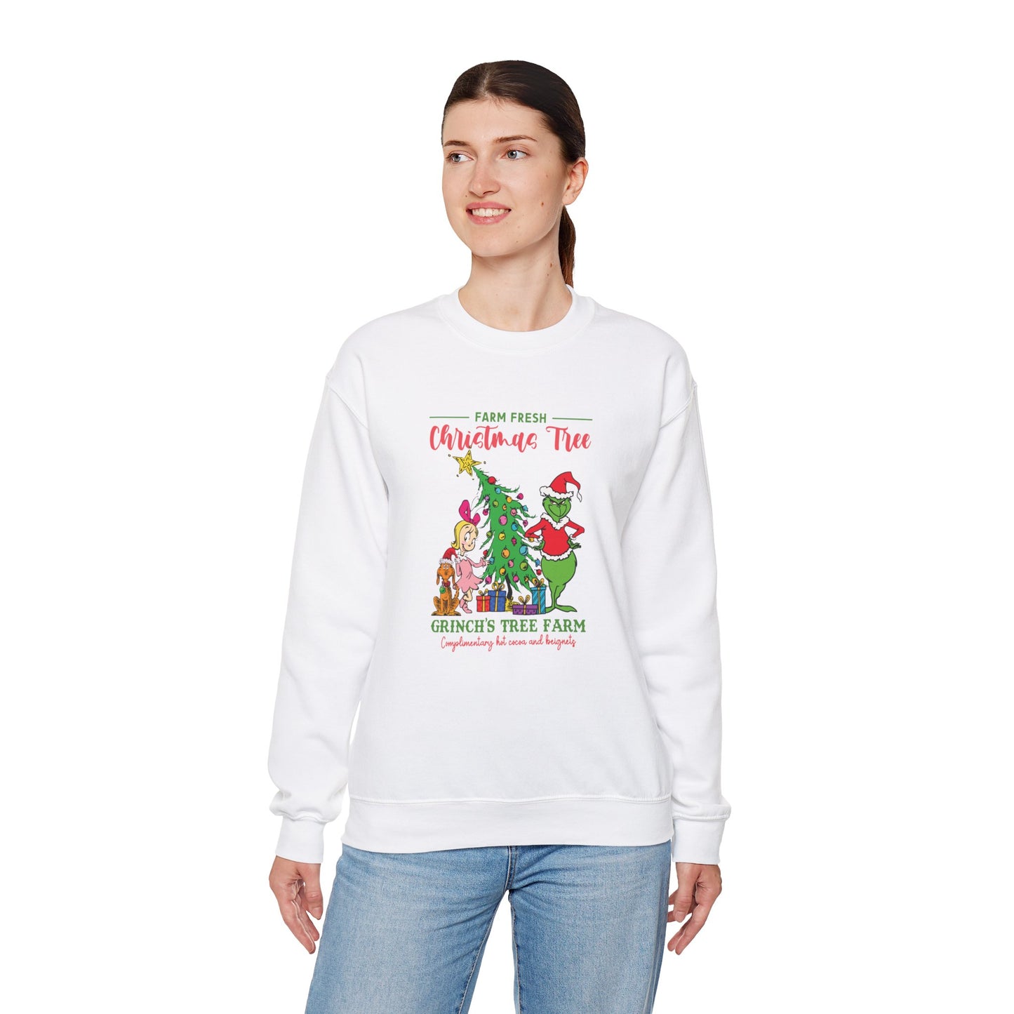 Grinch Tree Farm Sweatshirt - Design Studios Direct