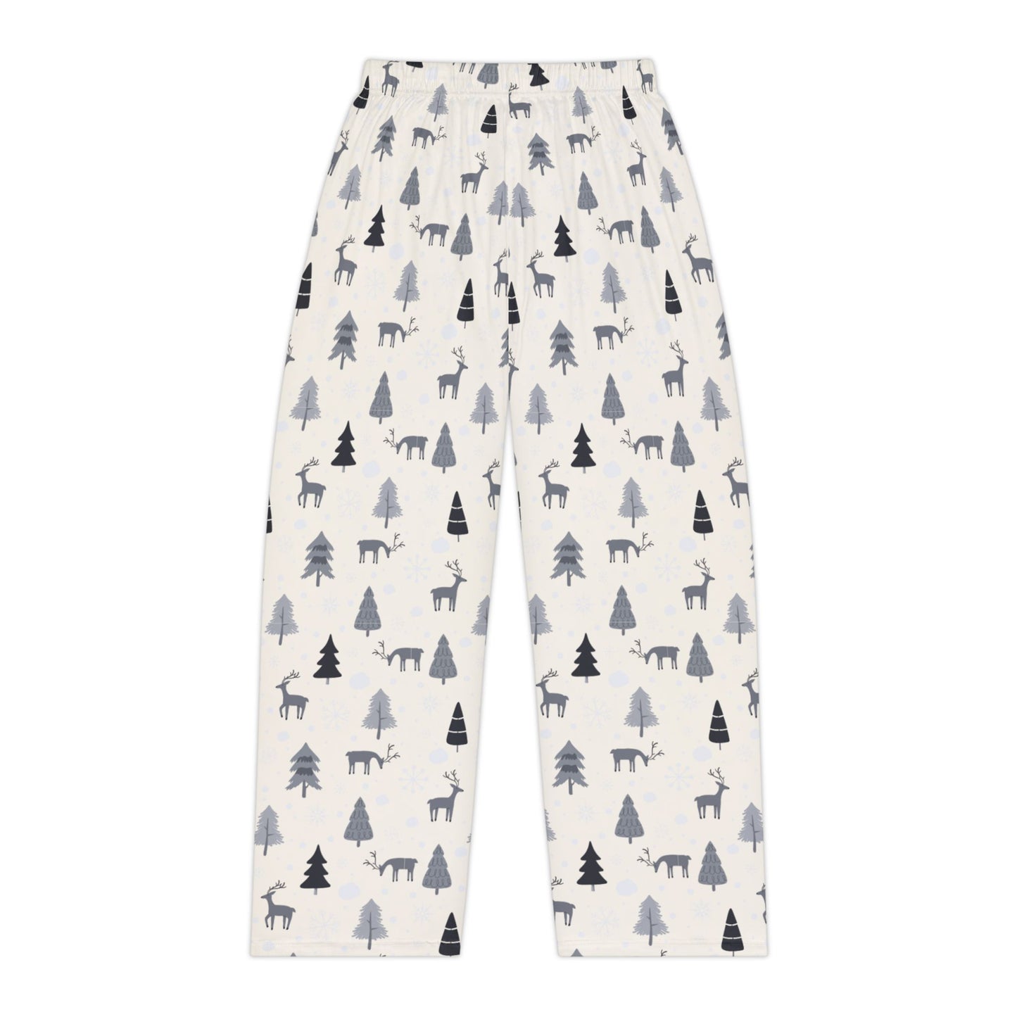 Reindeer Winter Pajama Pants – Soft Cozy Lounge Bottoms for Women