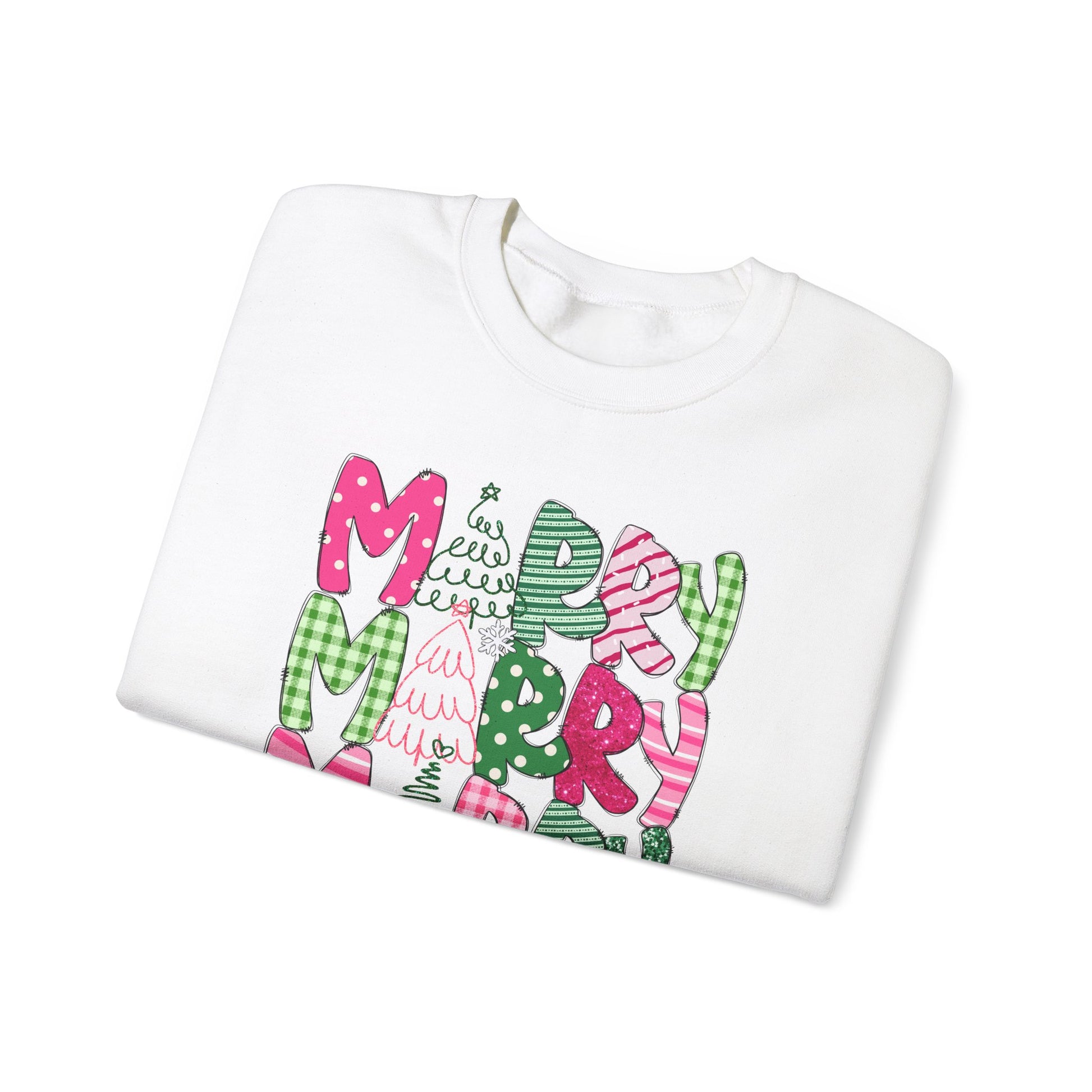 Christmas Tree Merry Sweatshirt - Design Studios Direct