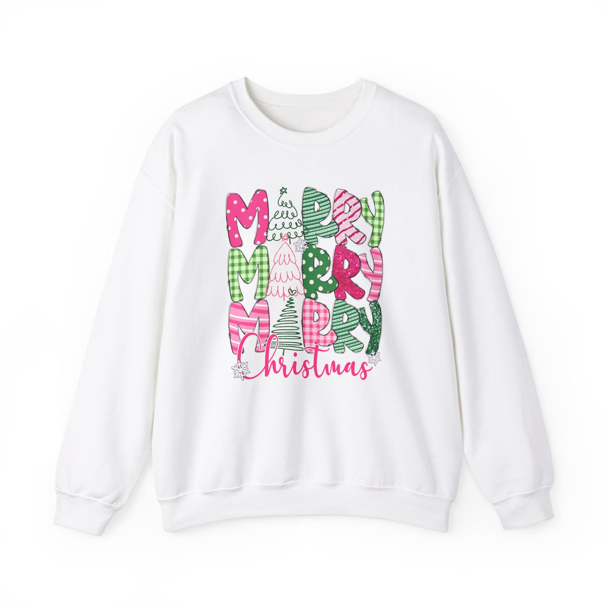 Christmas Tree Merry Sweatshirt - Design Studios Direct