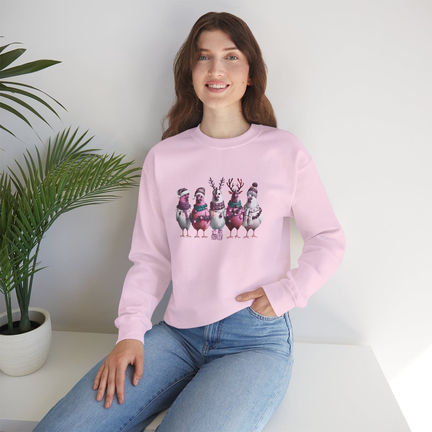 Christmas Chicken Sweatshirt