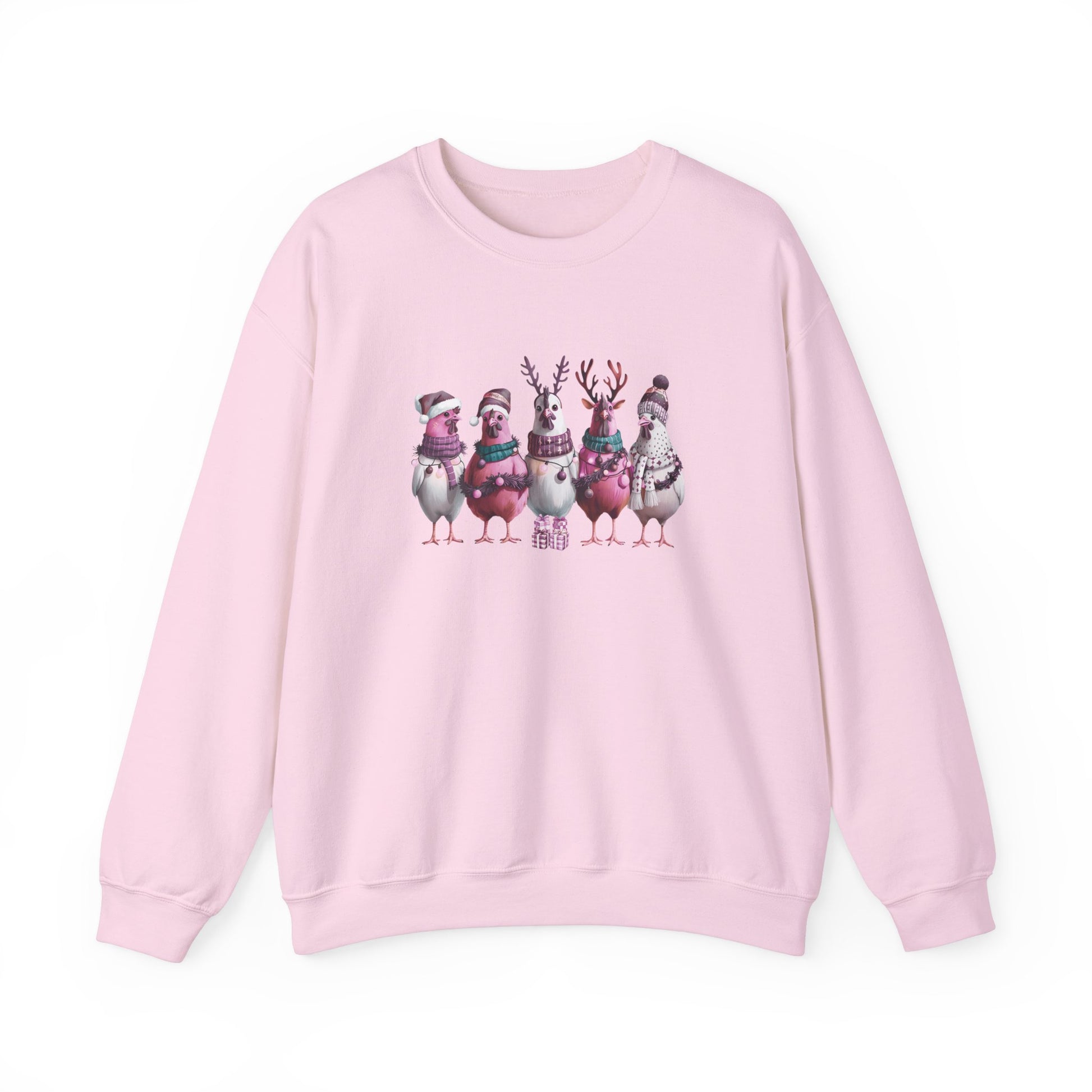 Christmas Chicken Sweatshirt - Design Studios Direct