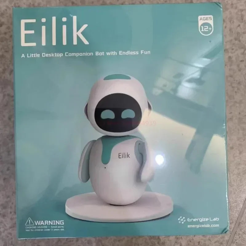 Smart Robot Home Ai Interactive Robots Emo Accompany Spanish Voice Electronic Toys Mini Desktop Compatible for Android Ios - Design Studios Direct