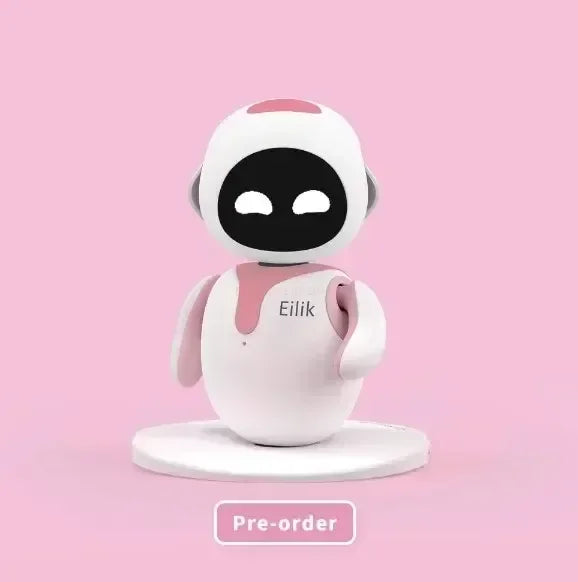 Smart Robot Home Ai Interactive Robots Emo Accompany Spanish Voice Electronic Toys Mini Desktop Compatible for Android Ios - Design Studios Direct