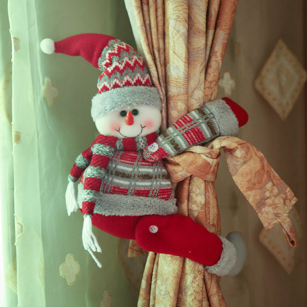 Christmas Doll Curtain Ornament - Design Studios Direct