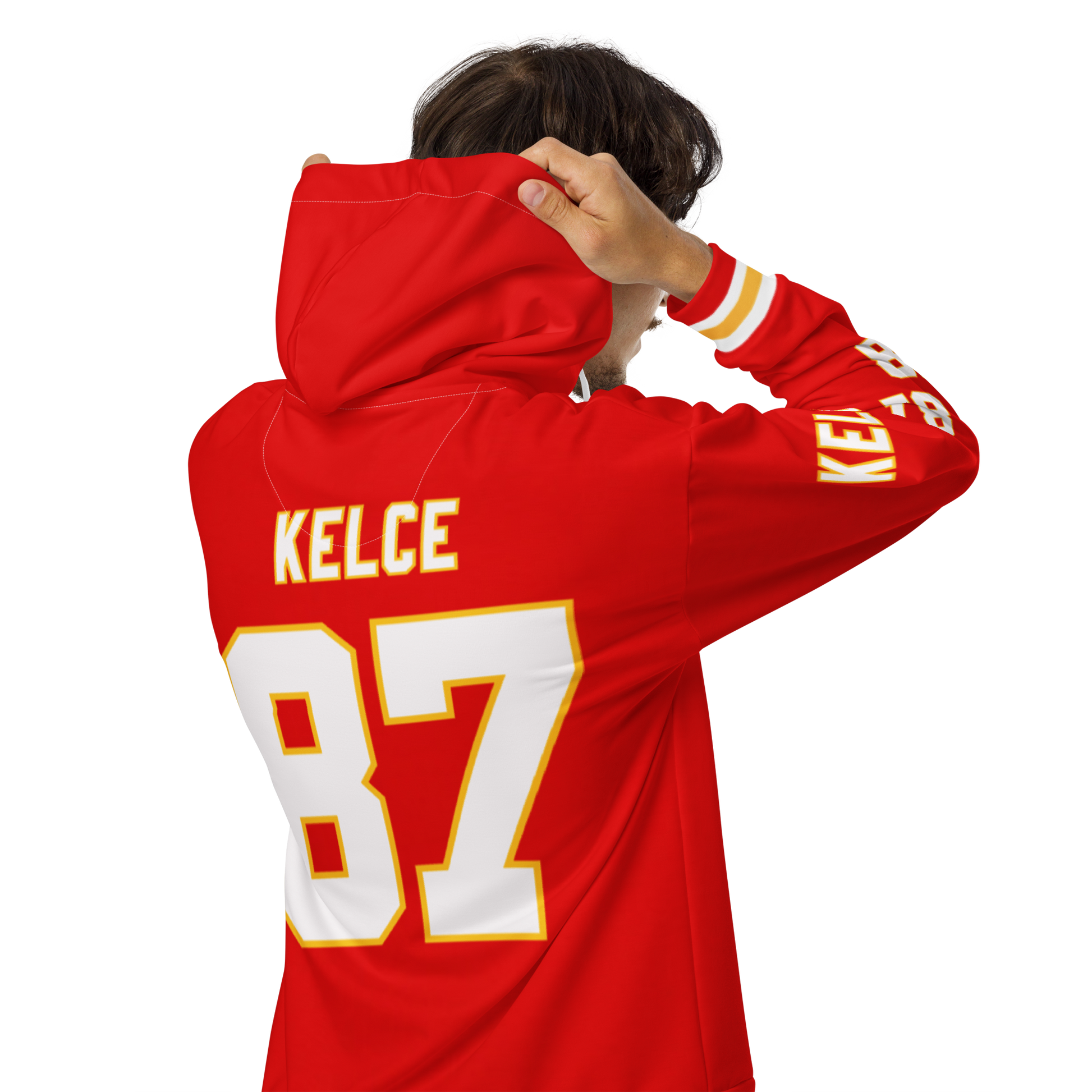 Taylor's Kelce 87 Game Hoodie - Design Studios Direct