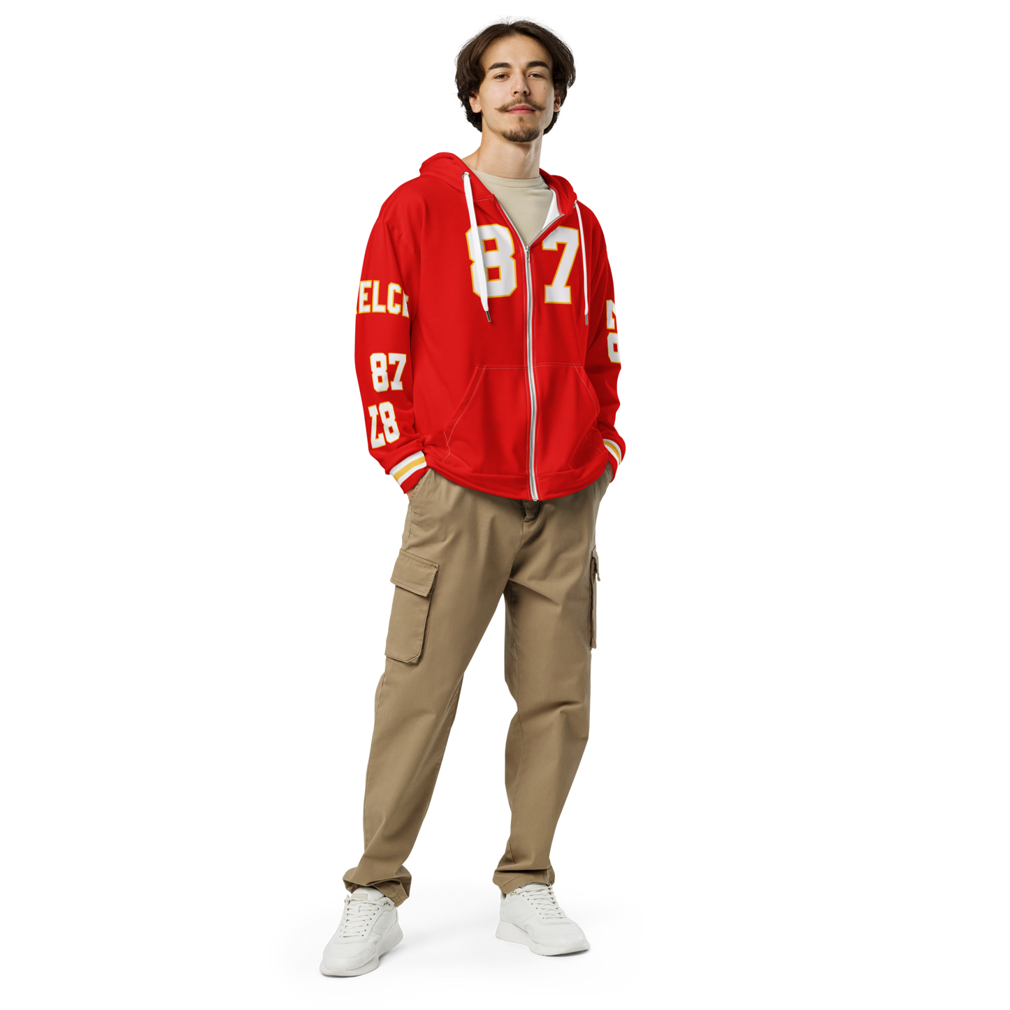 Taylor's Kelce 87 Game Hoodie - Design Studios Direct