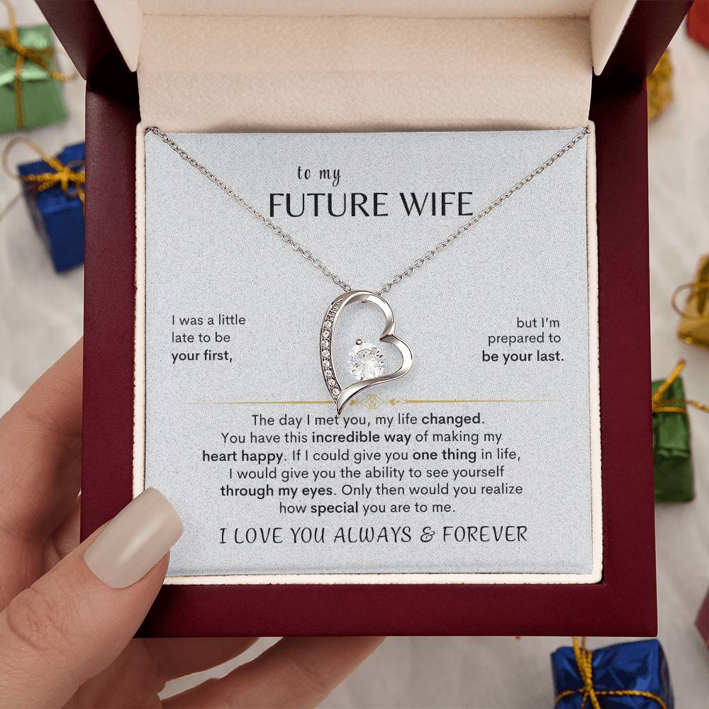 To MY Future Wife - Heart Necklace