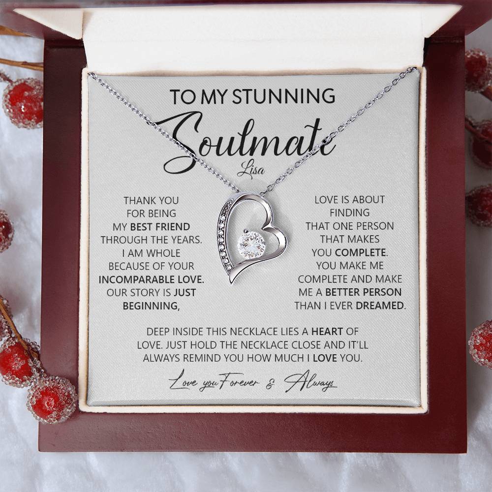 My Stunning Soulmate | With Personalization - Design Studios Direct