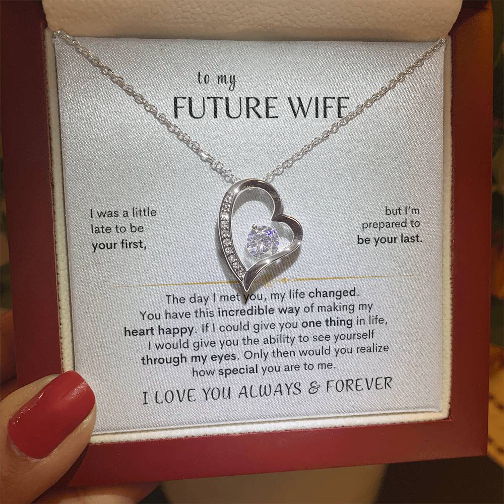 To MY Future Wife - Heart Necklace