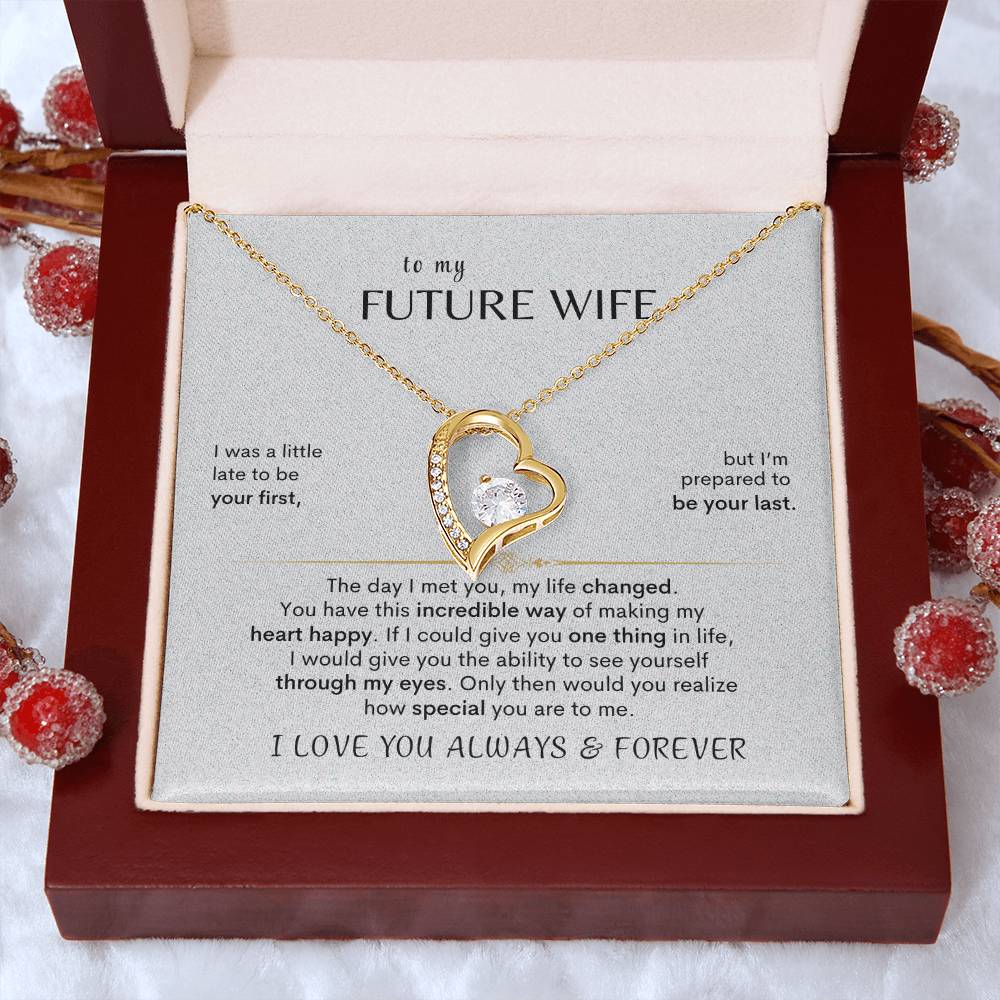 To MY Future Wife - Heart Necklace