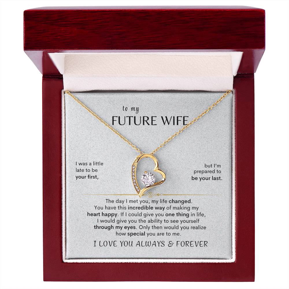 To MY Future Wife - Heart Necklace