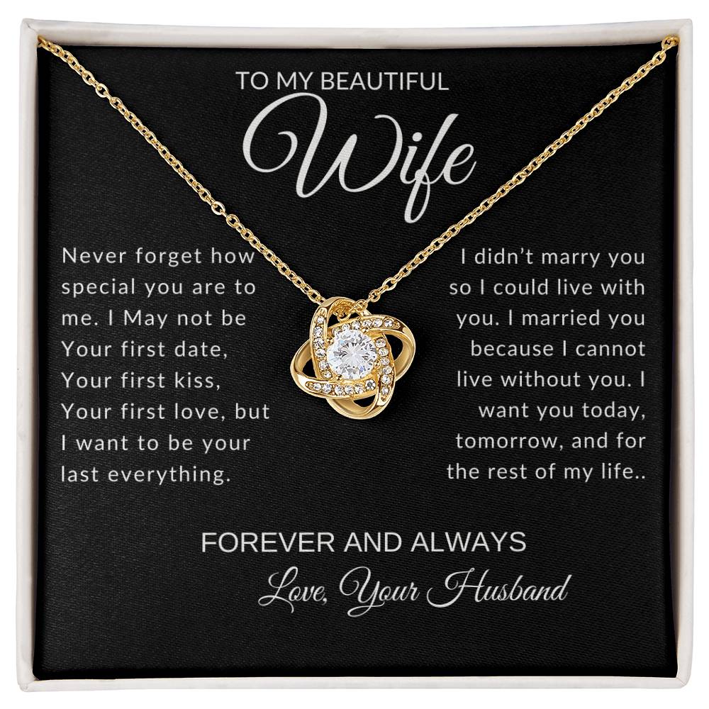 To My Beautiful Wife - Design Studios Direct