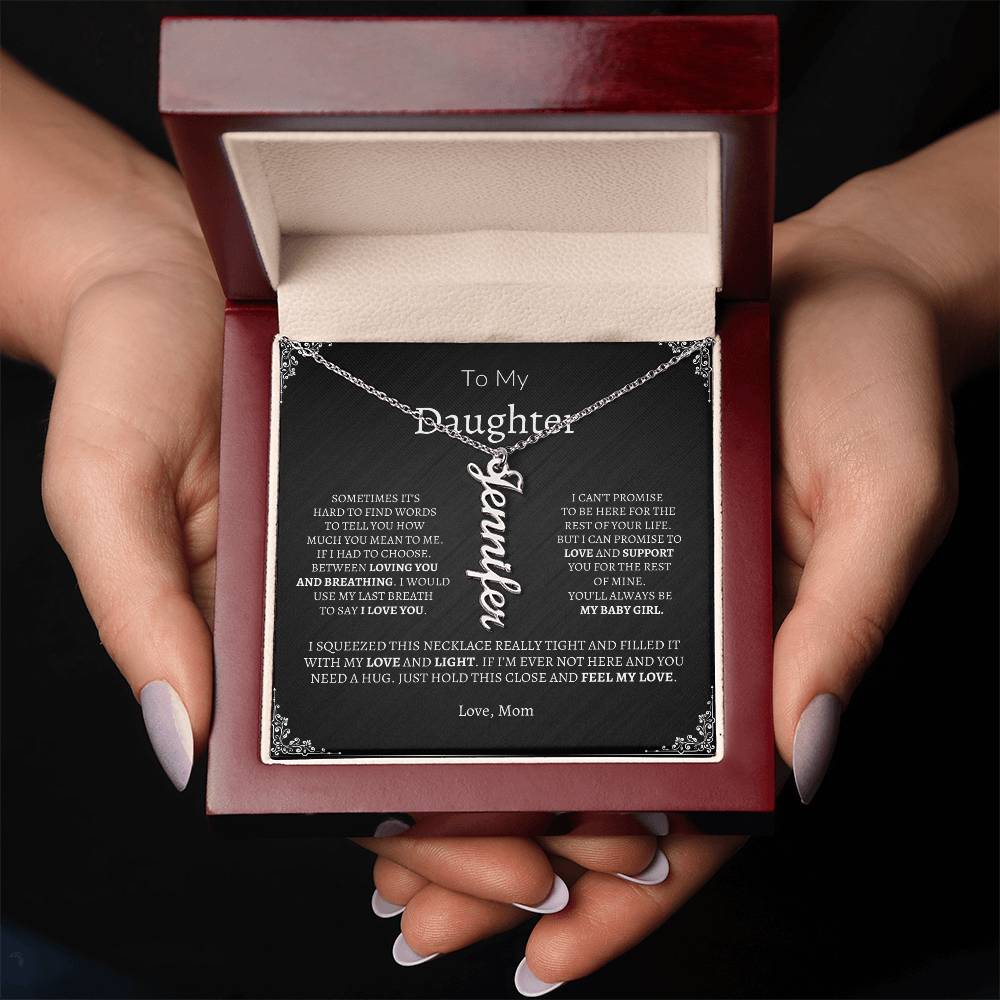 If I Had To Choose, Name Necklace - Design Studios Direct