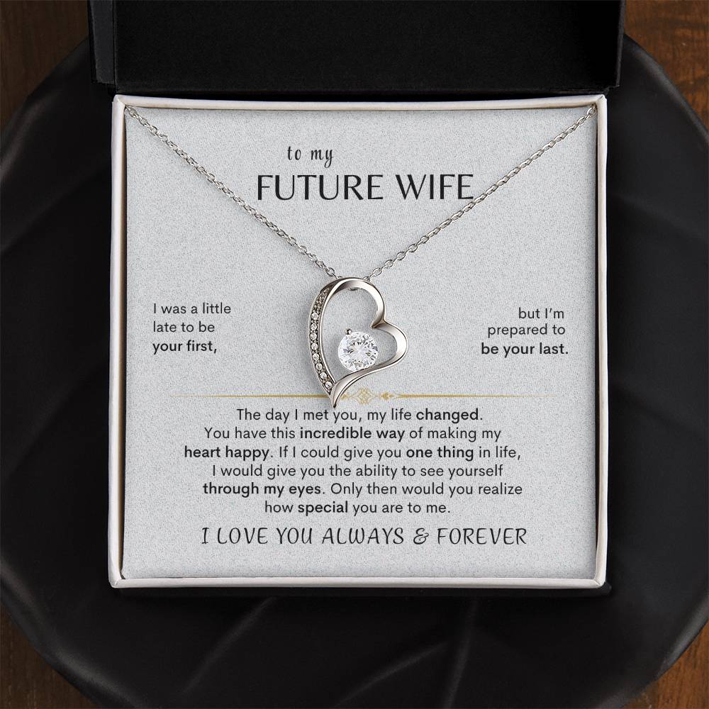 To MY Future Wife - Heart Necklace