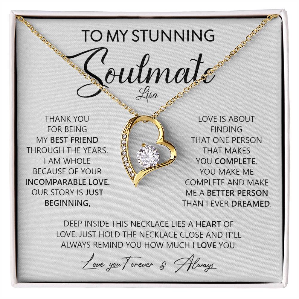 My Stunning Soulmate | With Personalization - Design Studios Direct