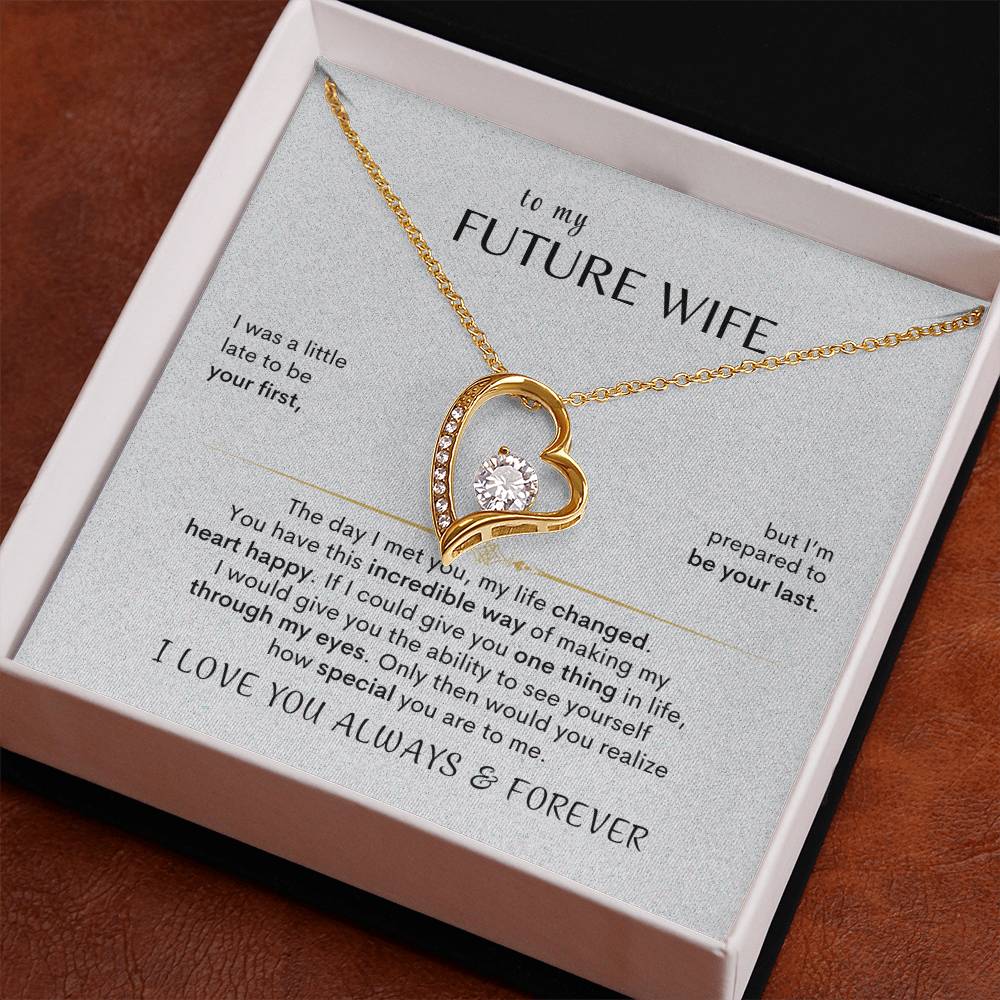 To MY Future Wife - Heart Necklace